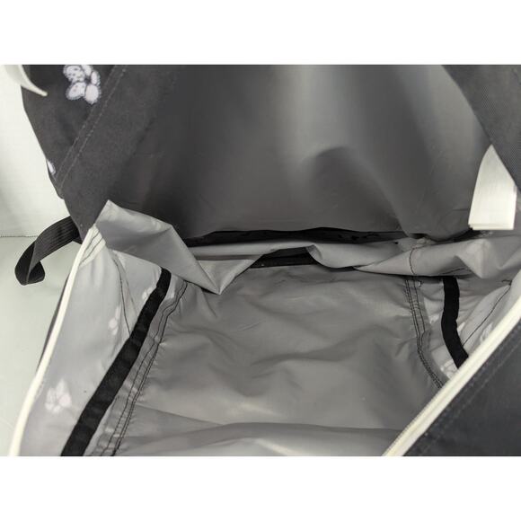 JanSport Big Student Black Cherry Blossom School Backpack 15" Laptop Pocket - Picture 4 of 6